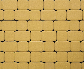 Тротуарная плитка Выбор Классико А.1.КО.4 40 мм. Желтый