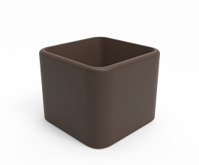 Кашпо Berkano Cubo 60 Brown