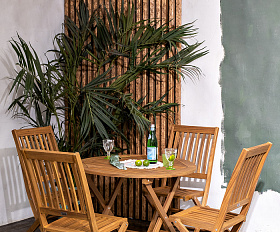 Обеденная группа из акации OXFORD S Joygarden