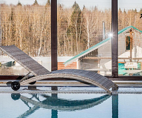 Шезлонг Agata Royal Family из искусственного ротанга, цвет бежевый