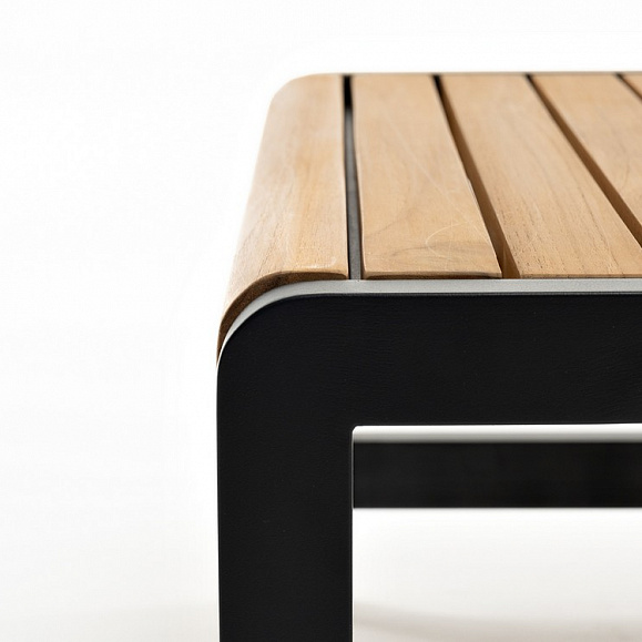 Комплект кофейных столов из алюминия MAYA темный графит Joygarden фото 8