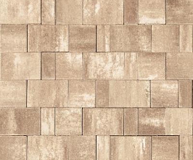 Тротуарная плитка Braer Старый Город Ландхаус 60 мм Colormix Миндаль
