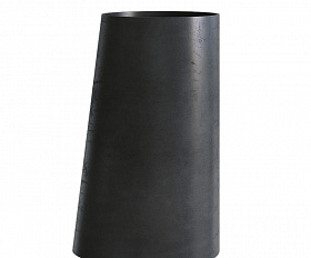 Кашпо Concretika Duet D41 H82 Charcoal