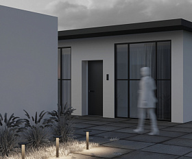 Ландшафтный светильник Wald Maytoni O420FL-L12GF цвет Графит