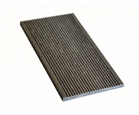 Планка торцевая из ДПК MasterDeck 3000х130 мм цвет Серый