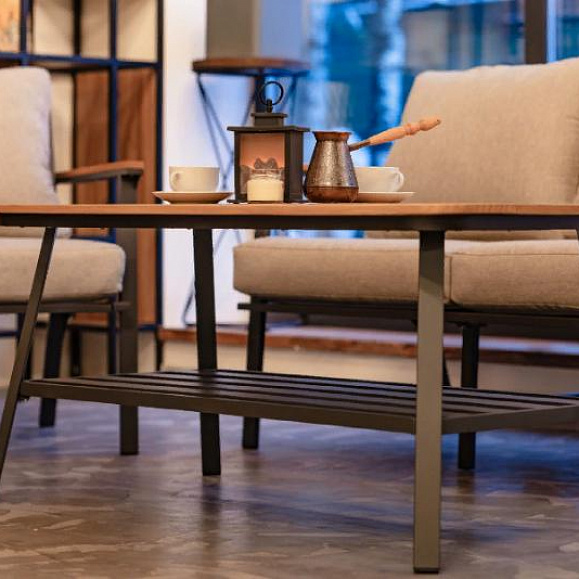 Лаунж-зона Oliver Royal Family алюминий, цвет антрацит фото 8