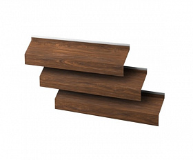 Ламель жалюзи Металлопрофиль Blackout PrintArt LightOak (светлый дуб)