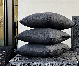 Набор подушек черный Vitgarden для подвесных кресел