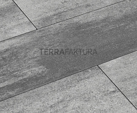 Тротуарная плитка Terrafaktura Лонго 900x300x80 мм Тихие сумерки