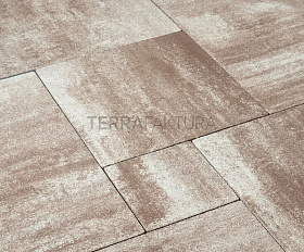 Тротуарная плитка Terrafaktura Ларго  60 мм Мокрый известняк