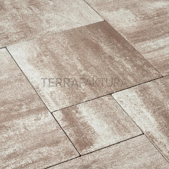 Тротуарная плитка Terrafaktura Ларго  60 мм Мокрый известняк фото 2