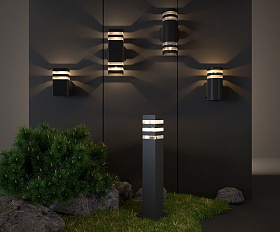 Уличный светильник Elektrostandard IP54 1550 TECHNO черный