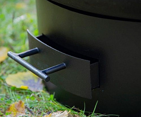 Костровая чаша чугунная Concretika Premium D80Z, толщина 12 мм