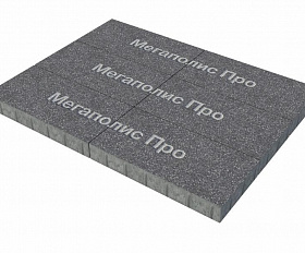 Тротуарная плита Фабрика Готика 600x300x80 мм Суховязский FINO