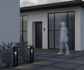 Ландшафтный светильник Porte Maytoni O481FL-L7B3K цвет Черный