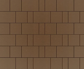 Тротуарная плитка Фабрика Готика Новый Город 40 мм PROFI оранжевый на сером цементе п/п