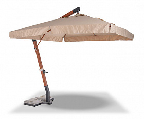 Ливорно зонт садовый 3х3м на боковой опоре из алюминия