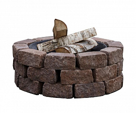 Кострища Старый город Concretika, 60 см х 3 ур. кладки