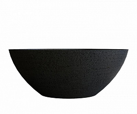 Кашпо Concretika Bansai D50 H20 Erosia Black