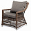 Кресло Гранд Латте 4SIS из искусственного ротанга, цвет коричневый