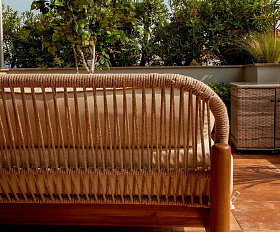 Кушетка Eleonora Royal Family из натурального дерева