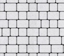 Тротуарный камень Выбор Классико Стоунмикс А.1.КО.4 40 мм Белый