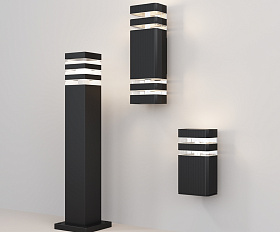 Ландшафтный светильник Unter den Linden Maytoni O578FL-01B цвет Черный