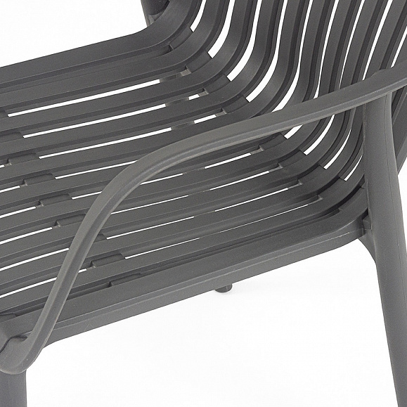 Мохито стул пластиковый, цвет темно-серый фото 6