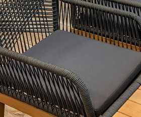 Обеденное кресло Chloe Royal Family из дерева, цвет серый