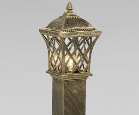 Уличный светильник Elektrostandard Cassiopeya F IP44 GL 1018F черное золото