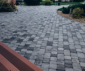 Тротуарная плитка Ривьера Arbet 60 мм Гранит