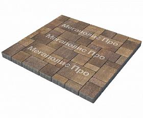 Тротуарная плитка Выбор Мюнхен Б.2. Фсм.6 60 мм Листопад гранит Мокко