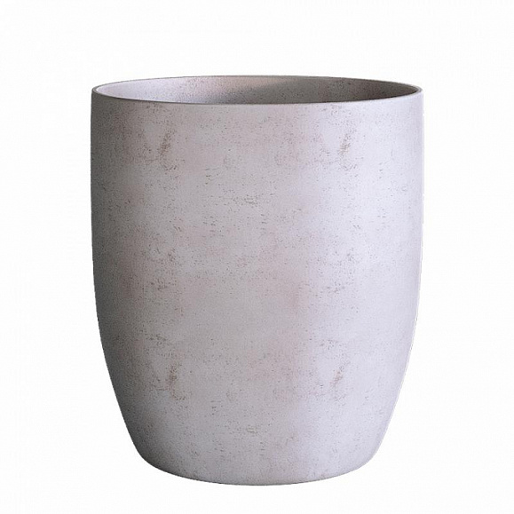 Кашпо Concretika Vase3 D90 H95 Concrete White фото 1