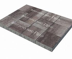 Тротуарные плиты Выбор Квадрат Б.1.К.6 300х300х60 мм Листопад Гранит Хаски