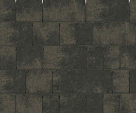 Тротуарная плитка Каменный Век Старый город ColorMix 60 мм. Коричнево-черный