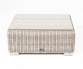 Лунго журнальный столик плетеный, цвет бежевый