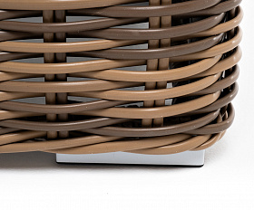 Палермо журнальный столик из искусственного ротанга, цвет соломенный