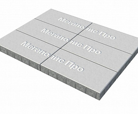 Тротуарная плитка Выбор Прямоугольник Б.5.П.10 600х300х100 мм Стандарт Белый