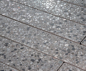 Тротуарная плитка Фабрика Готика Квадрат 400х400х80 мм Галенит FINO