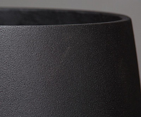 Кашпо Concretika Colonna 20x20x120 Nero