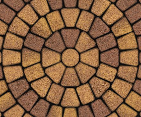 Тротуарная плитка Выбор Классико Листопад Б.2.КО.6 Гранит 60 мм Осень