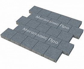 Тротуарная плитка Фабрика Готика Квадрат 200х200х60 мм Цветок Урала FERRO