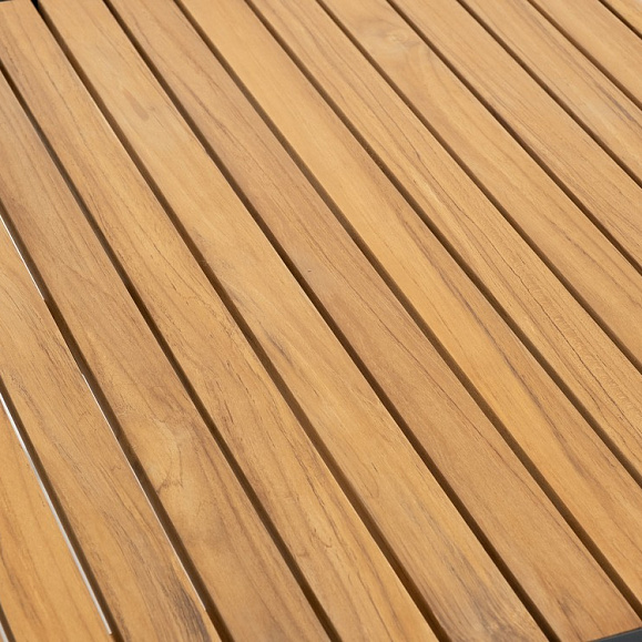 Комплект кофейных столов из алюминия MAYA темный графит Joygarden фото 9