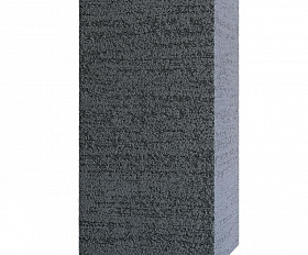 Кашпо Concretika Colonna 40x40x80 Erosia Gray