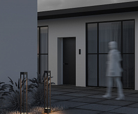 Ландшафтный светильник Elbe Maytoni O424FL-L10GF цвет Графит