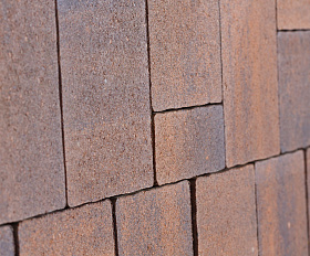 Тротуарная плитка Сиян Бавария П24-6 60 мм ColorMix Техас