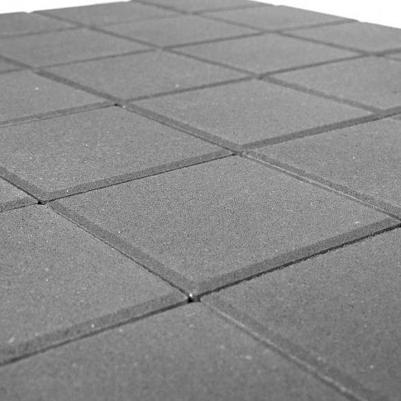Тротуарная плитка Braer Лувр Квадрат 200х200х60 мм Серый фото 3