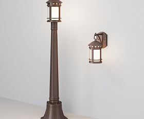 Настенный светильник (бра) Salamanca Maytoni O031WL-01BR цвет Коричневый