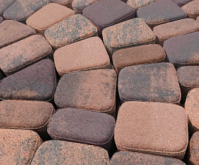 Тротуарная плитка Нобетек Классика 1КЛ6Ф Колормикс №15 Терракот