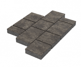 Тротуарная плитка Stellard Мозаика 60 мм Гавана